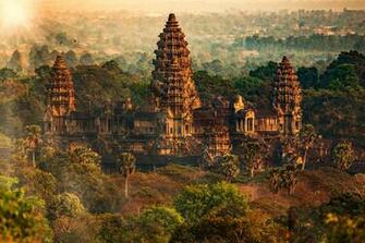 Temple Complex Bayon Wallpaper HD