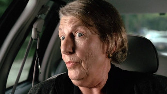 Nancy Marchand Old Woman In Car Wallpaper
