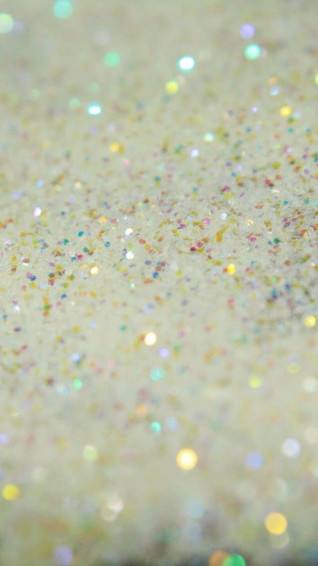 Silver Glitter Background Wallpaper
