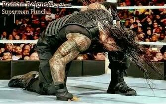 Roman Reigns Superman Punch Wallpaper HD