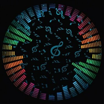 Music Notes Vector Background