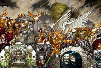Emperor Space Marines Adeptus Astartes Primarchs Medals Wallpaper