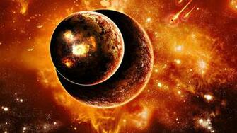 Fantasy Space Art Background Photo