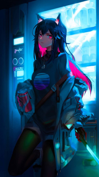 Anime Girl Phone Wallpaper