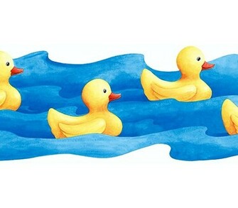 Back Gallery For Rubber Duck And Wallpaper Border