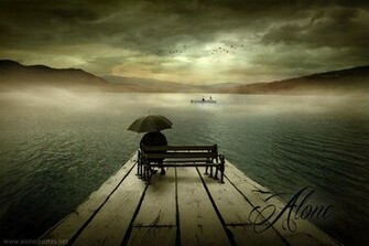 Wallpaper Alone Quotes Best