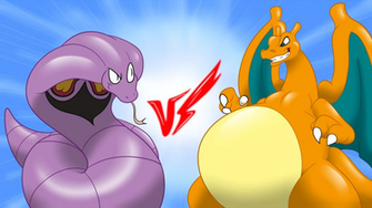Arbok Vs Charizard Vore Battle Background By Enigma