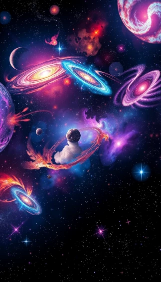 Coolest Space Background