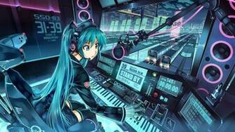 Anime Techno Wallpaper Vocaloid