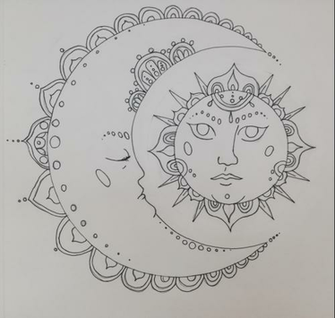 Sun Moon Mandala