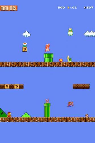 Super Mario One iPhone Wallpaper
