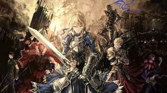 Fate Zero Saber Lancer Caster Rider Berserker Archer Assassin Servants