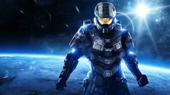 Halo Master Chief Desktop Wallpaper By Trinexz