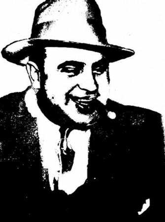 Al Capone Stencil By Klaus0000