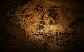 Rings Maps Middle Earth Wallpaper Art HD