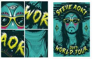 Top Steve Aoki Logo Wallpaper