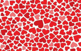 Red Hearts Wallpaper