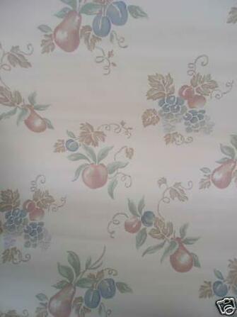 Wallpaper Waverly Discontinued Soft Fruit Colors