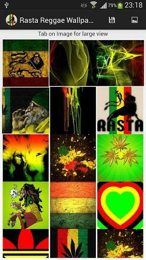 Bigger Rasta Reggae Live Wallpaper For Android Screenshot