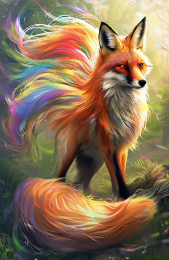 Nine Tails HD Wallpaper