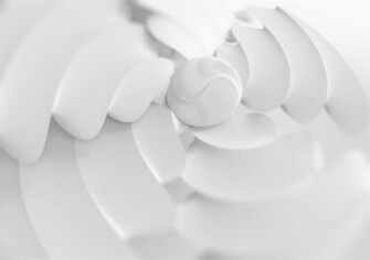 Abstract White Wallpaper By Crowinhand