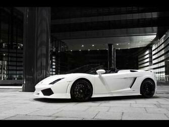 White Lamborghini Gallardo Wallpaper