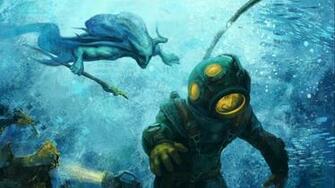 Fantasy Original Art Artistic Artwork Sea Ocean Creature
