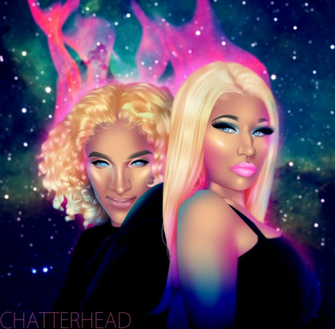 Me And Nicki Minaj By Chatterhead