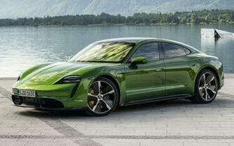 Porsche Taycan Wallpaper Top Background