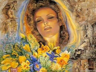Josephine Wall Paintings Print Poster Art Wallpaper