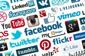 Social Media All Icons HD Wallpaper S