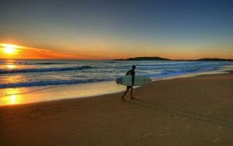 Surf Beach Wallpaper