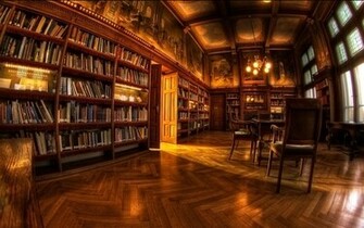 The Library Wallpaper Myspace Background