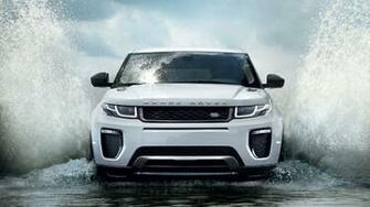 Land Rover Evoque Exterior White Color UHD Wide Wallpaper