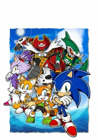 Sonic Rush Adventure Wallpaper G C Entertainment System