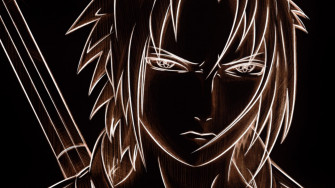 Sasuke Mangekyou Sharingan Wallpaper