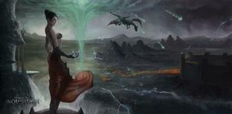Dragon Age Inquisition God Mage Version By Nightjian28 On