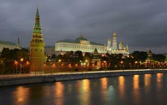 Kremlin Moscow Wallpaper HD Desktop