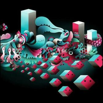 Vector Crazy Monsters iPad iPhone HD Wallpaper