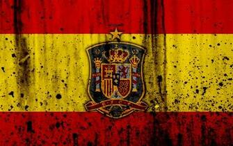 Wallpaper Spain National Football Team 4k Logo