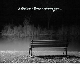 Sad Alone Quotes With Image Wallpaper HD