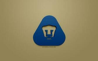 Wallpaper Unam Pumas Club Universidad Nacional Blue 3d