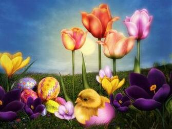 Happy Easter Wallpaper To Your Cell Phone Beauty Chicken