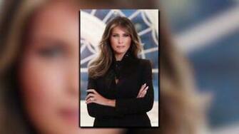 Melania Trump Gets Glamorous New Official Portrait