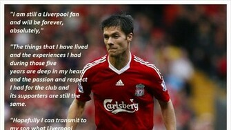 Liverpool Fc Xabi Alonso Wallpaper