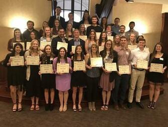 Kinesiology Department Awards Scholarships At Annual Banquet