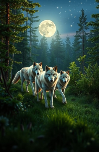 Wolves Screensavers And Wallpaper