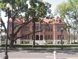 Orange County Courthouse In Santa Ana Ca Usa City Wallpaper