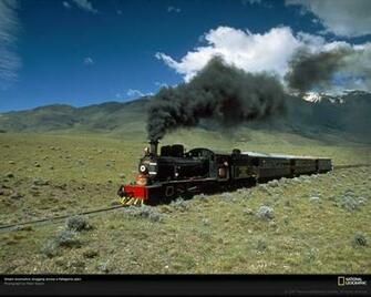 Steam Locomotive Train Picture Plains Wallpaper Photos