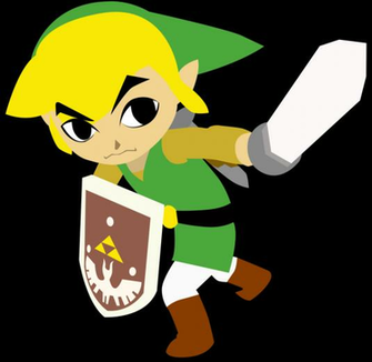 Toon Link The Legend Of Zelda Wind Waker Vector By Paradox550 On